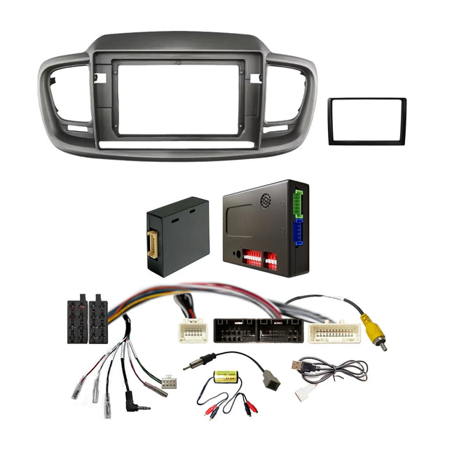CAC FXKA28K2 Complete 9" Fascia Kit for Kia Sorento UM (2015-2019) Infinity Amplified
