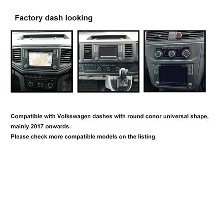 CAC FXVW5K2 9" Complete Fascia Kit for VW Amarok/Transporter/Caddy 2015+