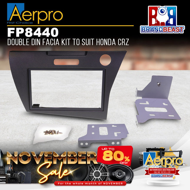Aerpro FP8440 Double DIN Facia Kit to Suit Honda CRZ