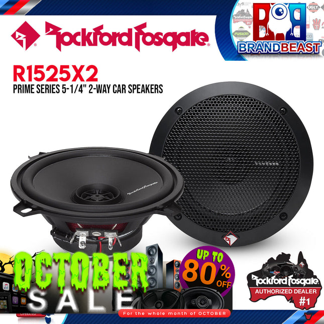 Rockford Fosgate R1525X2 Prime 5.25" 2-Way Full-Range Speaker