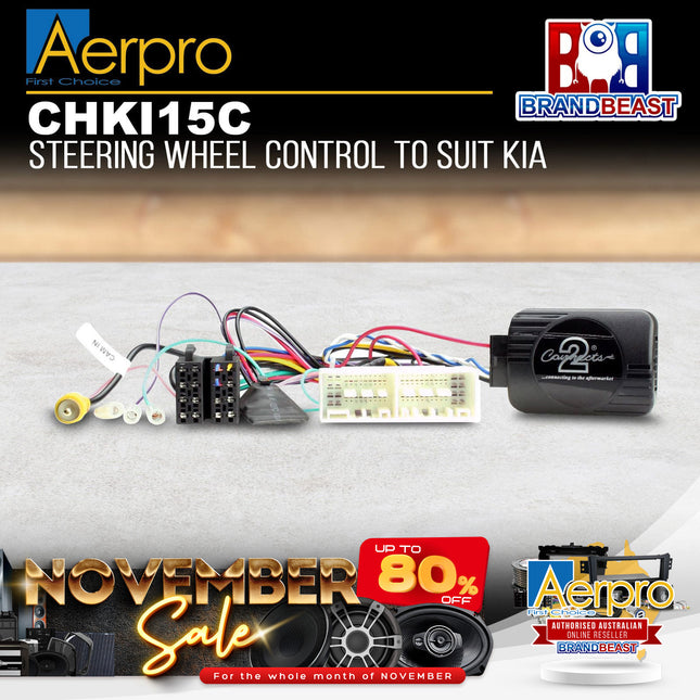 Aerpro CHKI15C Steering Wheel Control Interface Suit Kia Models (With CANBUS)