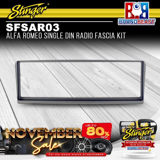 Stinger SFSAR03 Alfa Romeo Single DIN Radio Fascia Kit
