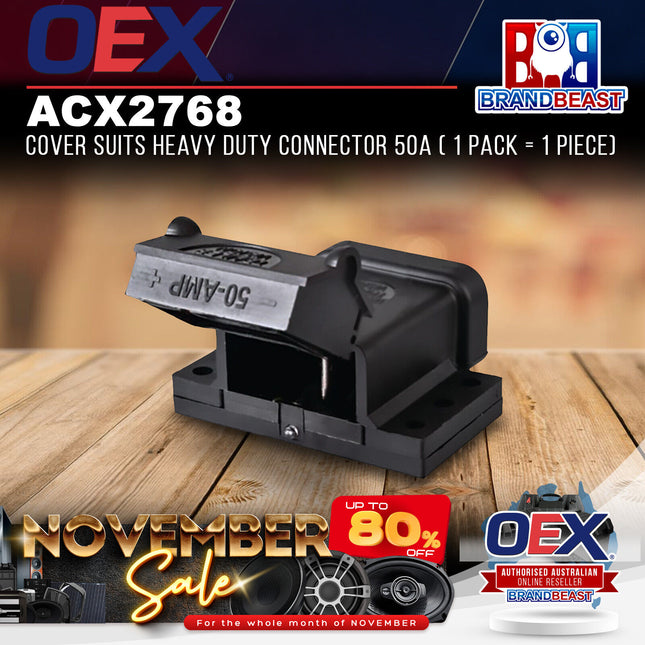 OEX ACX2768 Cover Suits Heavy Duty Connector 50A ( 1 Pack = 1 Piece)