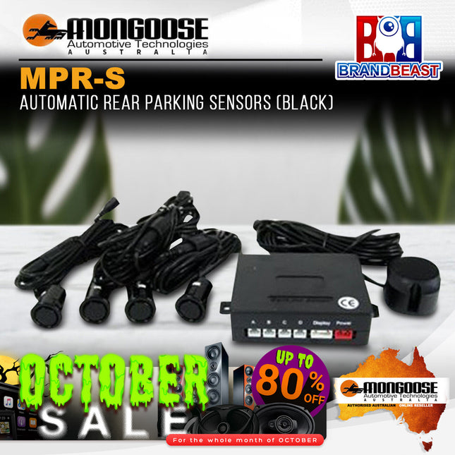 Mongoose MPR-S Automatic Rear Parking Sensors (Black)