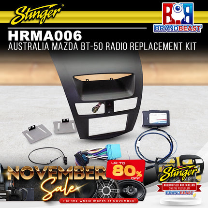 Stinger HRMA006 Australia Mazda BT-50 Radio Replacement Kit