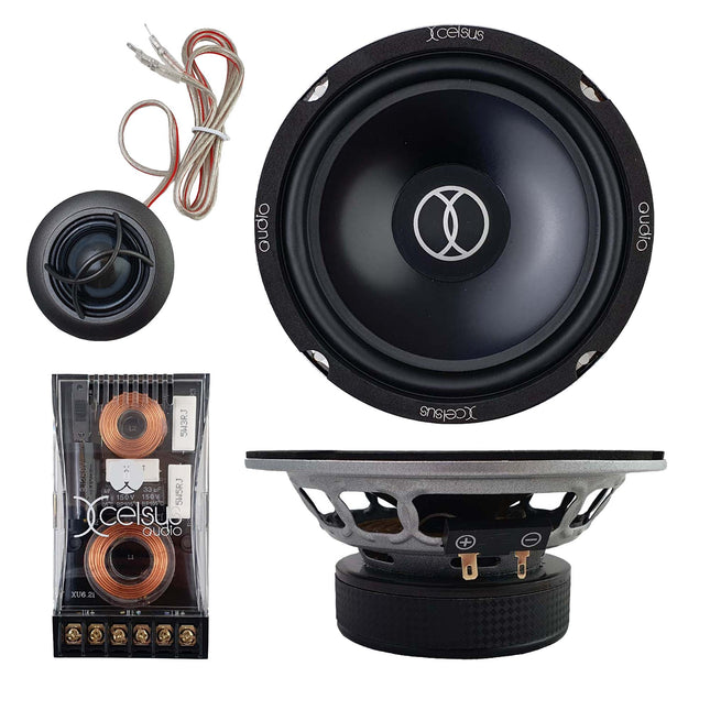 Xcelsus Audio XA-XU6.2i Ultra Series 6.5" 200W 2-Way Component Speaker Set