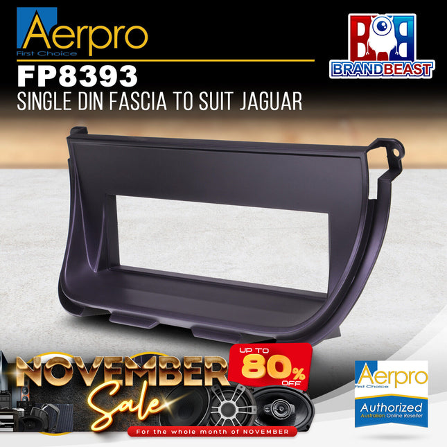 Aerpro FP8393 Single DIN Facia Kit Single Din to Suit Jaguar XJ