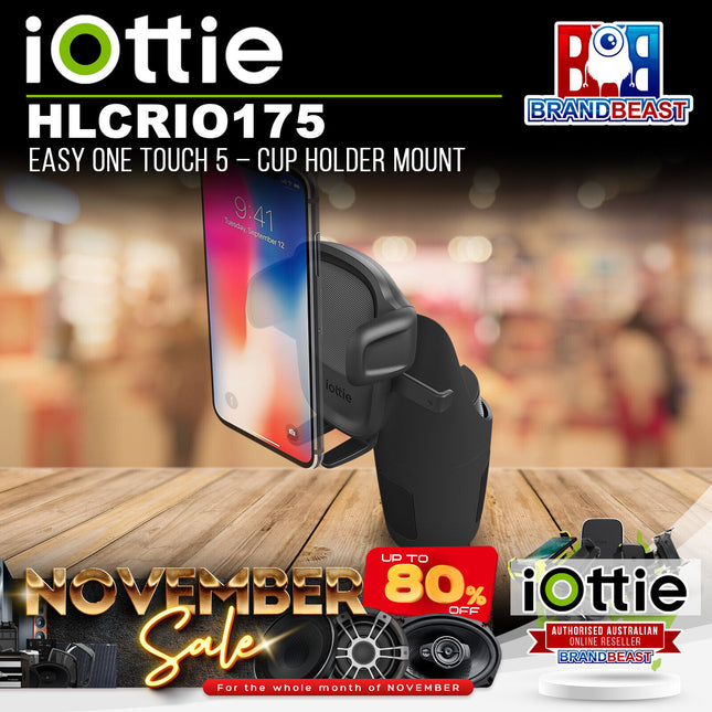 iOttie HLCRIO175 Easy One Touch 5 – Cup Holder Mount