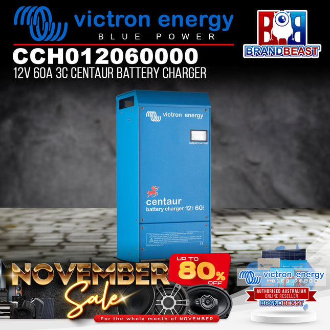 Victron Energy CCH012060000 12V 60A 3C Centaur Battery Charger