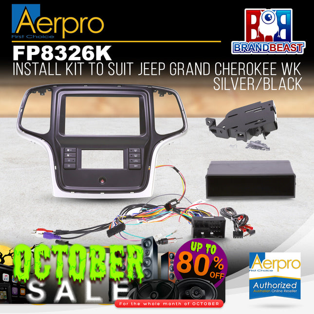 Aerpro FP8326K Jeep Grand Cherokee 2014 – WK Double DIN Install Kit