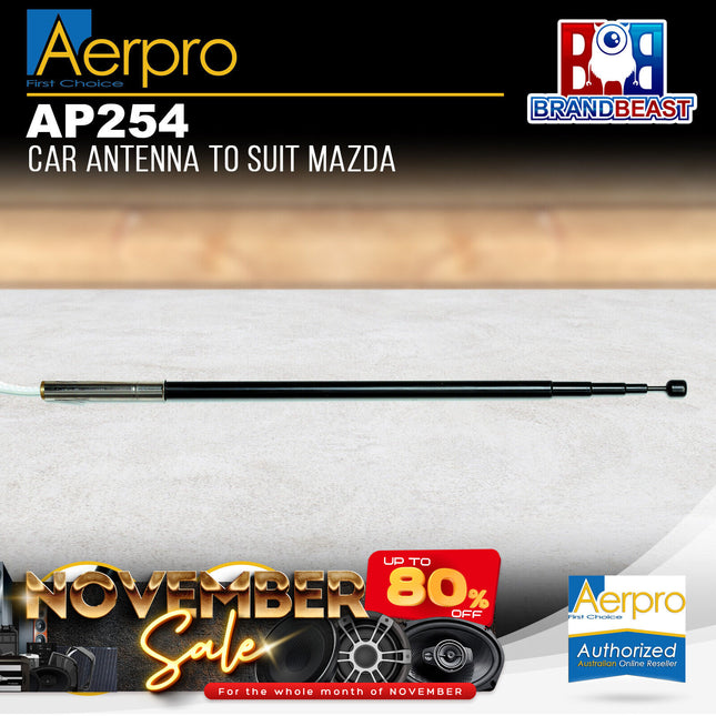 Aerpro AP254 Car Antenna to Suit Mazda