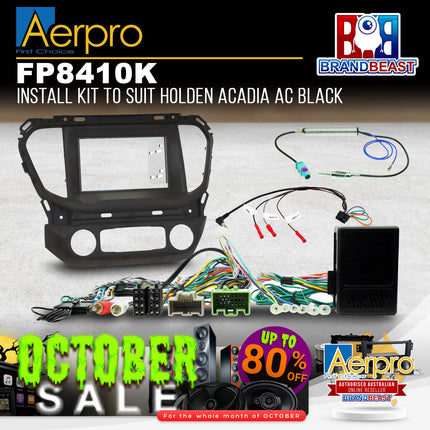 Aerpro FP8410K Install Kit to Suit Holden Acardia