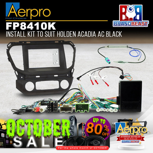 Aerpro FP8410K Install Kit to Suit Holden Acardia
