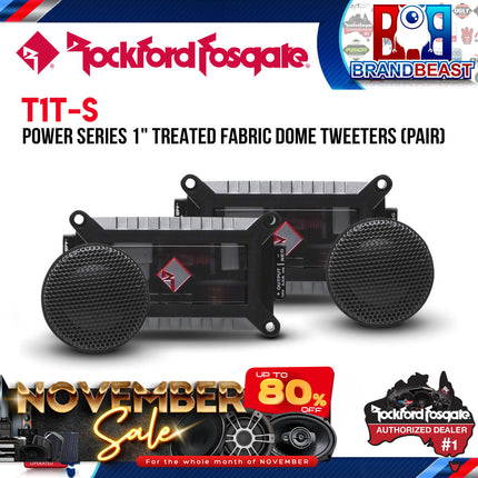Rockford Fosgate T1T-S Power 1" Tweeter Kit