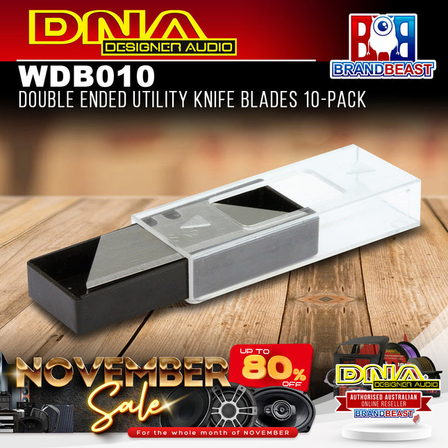 DNA WDB010 Double Ended Utility Knife Blades 10-Pack
