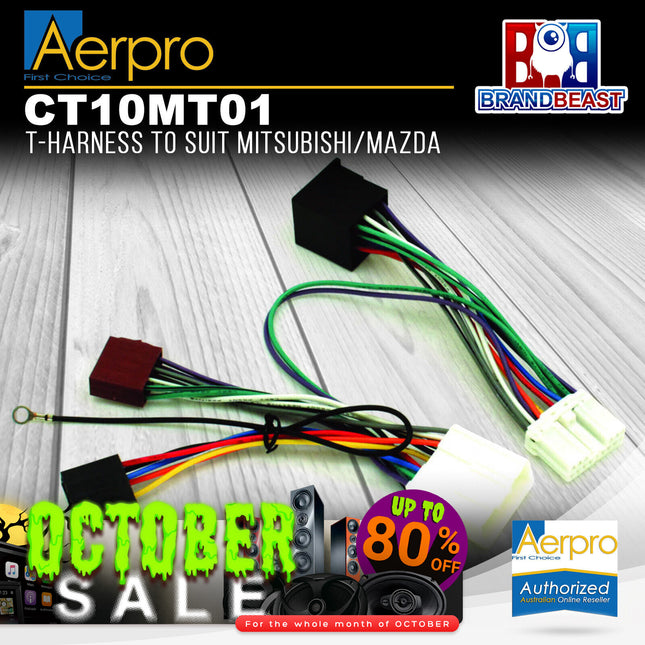 Aerpro CT10MT01 T-Harness to Suit Mitsubishi