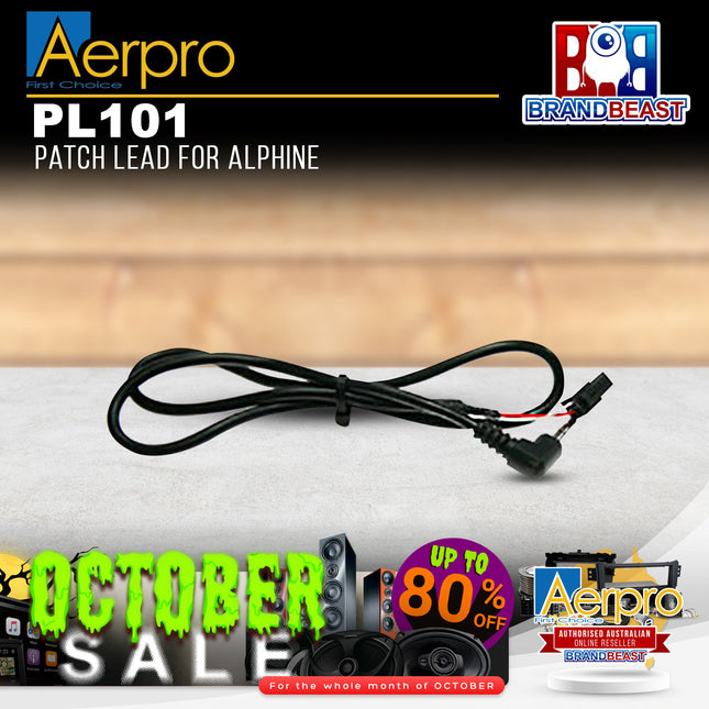 Aerpro PL101 Patch Lead For Alphine