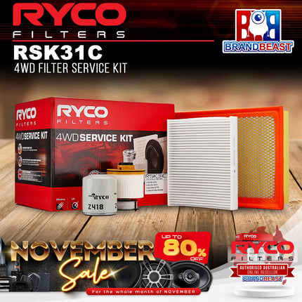 Ryco RSK31C 4WD Filter Service Kit
