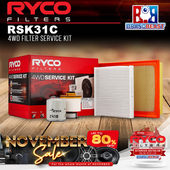 Ryco RSK31C 4WD Filter Service Kit