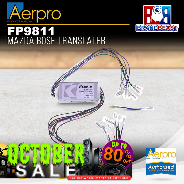 Aerpro FP9811 Translater Bose Sound Systems Suit Mazda Various Vehicles