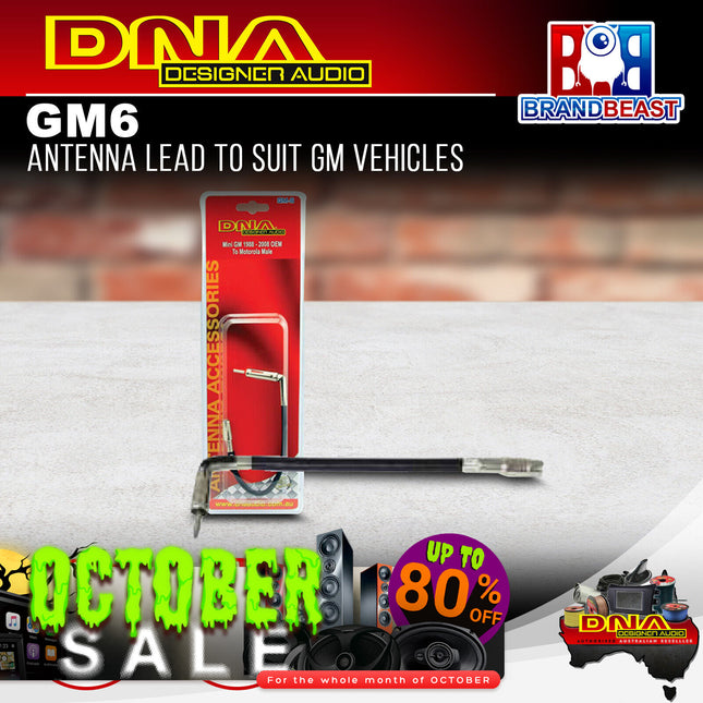 DNA GM-6 Antenna Lead To Suit GM Vehicles