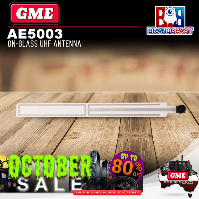 GME AE5003 Transparent On-glass UHF CB Antenna 2.1dbi Gain