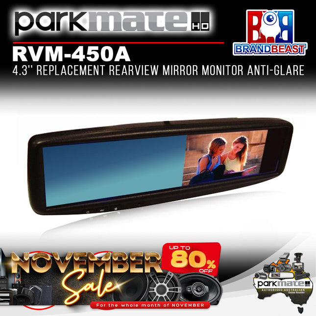 Parkmate RVM-450A Replacement 4.3'' Mirror Monitor