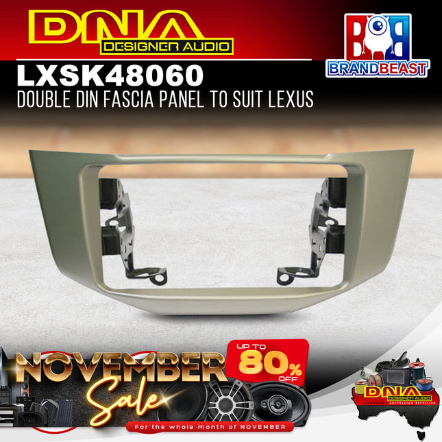 DNA LXS-K48060 Double DIN Fascia Panel to Suit Lexus