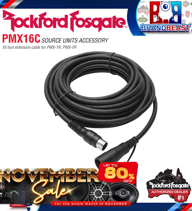 Rockford Fosgate PMX16C Punch Marine 16 Foot Extension Cable
