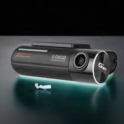 GNET G-ONQ PRO 2CH QHD Dash Cam with Wi-Fi and GPS
