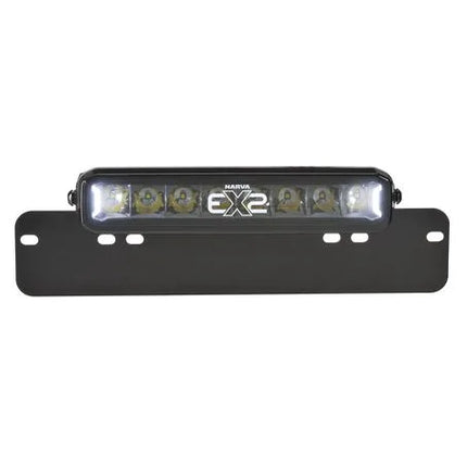 Narva 72832 10in EX2 Blackout Single Row Light Bar Licence Plate