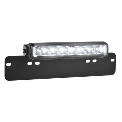 Narva 72832 10in EX2 Blackout Single Row Light Bar Licence Plate