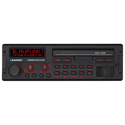 Blaupunkt Bremen SQR46 Retro Single DIN DAB+ Bluetooth Receiver