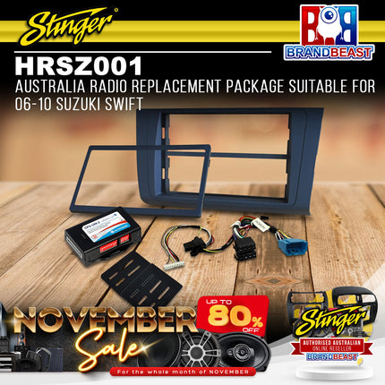Stinger HRSZ001 Suzuki Swift 06-10 Radio Replacement Package