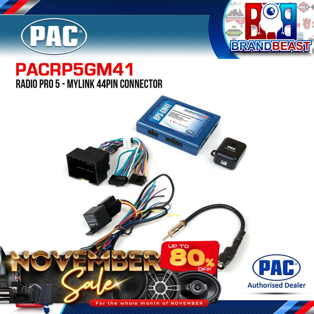 PAC RP5GM41 RadioPRO5 Radio Replacement Interface Suit Holden 2009-2017