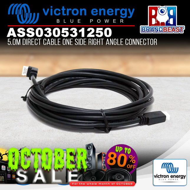 Victron Energy ASS030531250 5m Direct Cable One Side Right Angle Connector