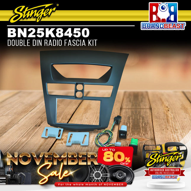 Stinger BN25K8450 Mazda Double DIN Radio Fascia Kit