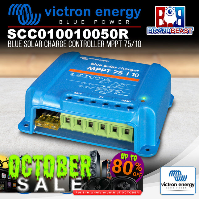 Victron Energy SCC010010050R Blue Solar Charge Controller MPPT 75/10