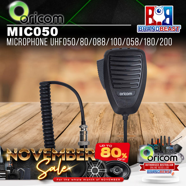 Oricom MIC050 Microphone Suit UHF050/80/088/100/058/180/200