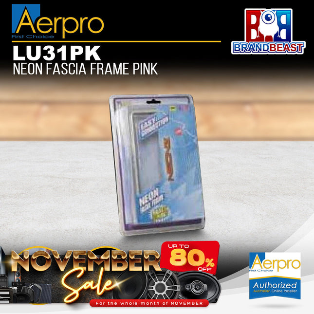 Aerpro LU31PK Neon Facia Frame Pink