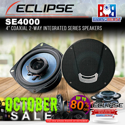 ECLIPSE SE4000 4" Coaxial 2-Way Integrated Series Speakers - 1 Pair