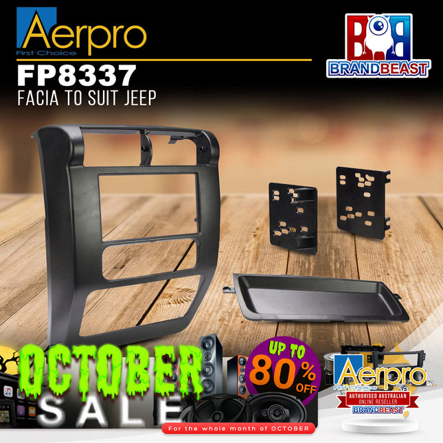 Aerpro FP8337 Facia To Suit Jeep