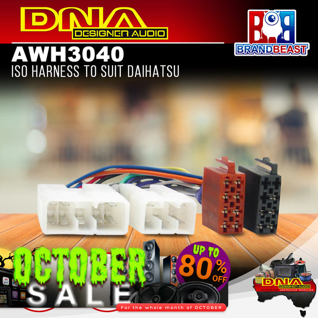DNA AWH3040 ISO Harness to Suit Daihatsu