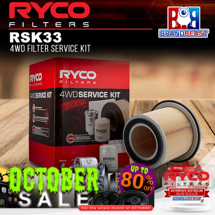 Ryco RSK33 4WD Filter Service Kit