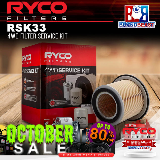 Ryco RSK33 4WD Filter Service Kit