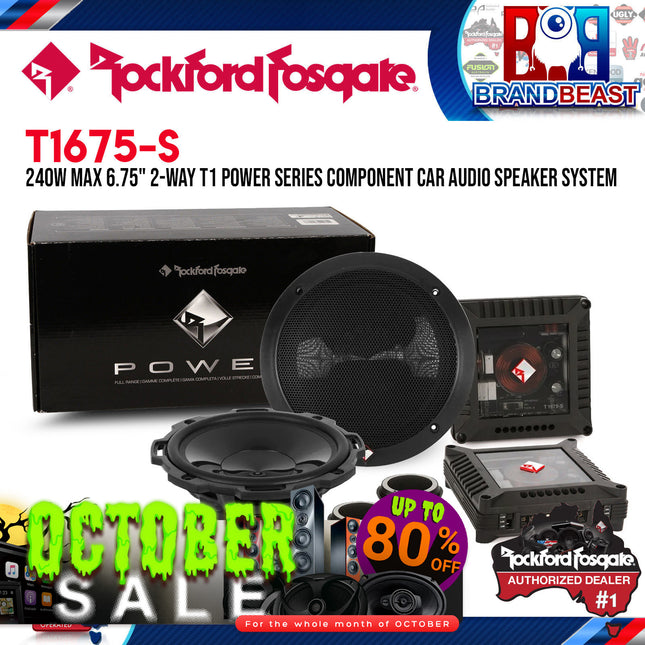Rockford Fosgate T1675-S Power 6.75" Series Component System