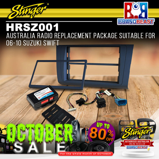 Stinger HRSZ001 Suzuki Swift 06-10 Radio Replacement Package