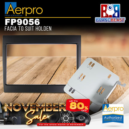 Aerpro FP9056 Double DIN Facia Kit to Suit Holden Commodore VY/VZ/Monaro/Statesm
