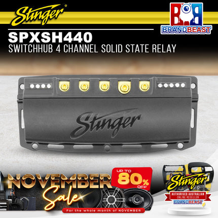 Stinger SPXSH440 SwitchHUB 4 Channel Solid State Relay