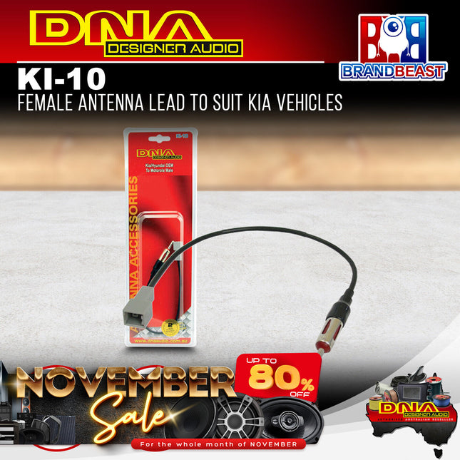 DNA KI-10 Female Antenna Lead To Suit Kia Vehicles
